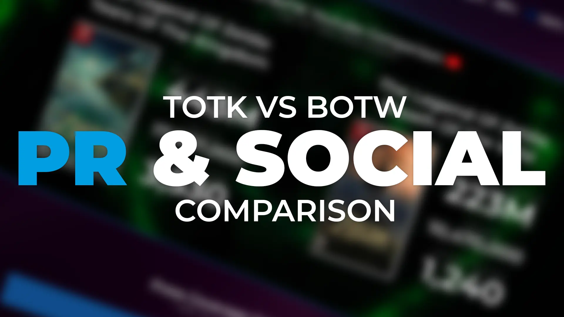 TEARS OF THE KINGDOM VS BREATH OF THE WILD | Press & Social Comparison